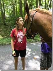Shannon and horse